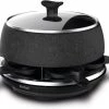 Raclette Grills Tefal RE12C8 Cheese Raclette-Fondue-Set Schwarz -Raclette Grills Verkaufsgeschäft c1789c05 aa8b 40e7 8235 13fb711e1074 600x600