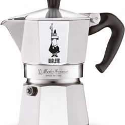 Kochen & Backen Zubehör Bialetti Moka Express 3 Tassen Kanne Aluminium