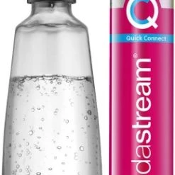 Wasserzubereitung SodaStream Reservezylinder CQC + 1 Glaskaraffe Wasser Zu-/Aufbereiter-Zubehör