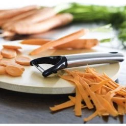 Kochen & Backen Zubehör XavaX Gemüseschäler (18cm) Küchenutensil Schwarz -Raclette Grills Verkaufsgeschäft cab3e4c3 b98b 4cb9 b486 693566501330 600x600