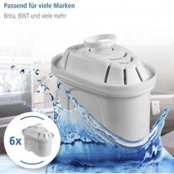 Wasserzubereitung XavaX Wasserfilterkartuschen (6er Pack) Weiß -Raclette Grills Verkaufsgeschäft d50f5577 135e 4dc7 a53d fec6278f898e 600x600