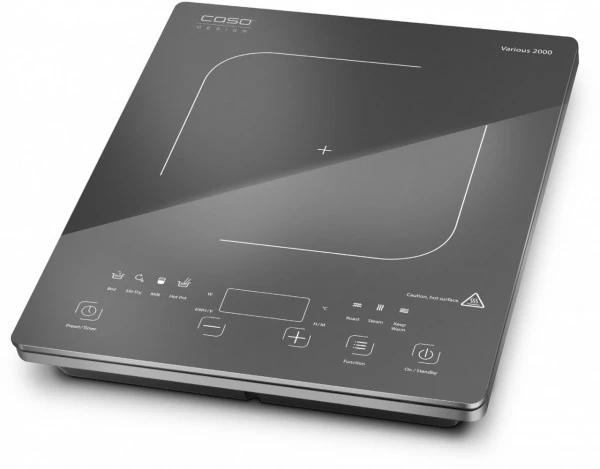 Geschirr- Und Kochplattenwärmer Caso Various 2000 Induktionskochplatte Schwarz 3 Geschirr- Und Kochplattenwärmer Caso Various 2000 Induktionskochplatte Schwarz