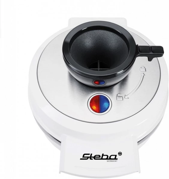 Waffelautomaten Steba WE 20 Volcano Waffelautomat Weiß 3 Waffelautomaten Steba WE 20 Volcano Waffelautomat Weiß