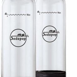 Wasserzubereitung MySodapop PET-Flasche 1 Liter (2 Stk.) Wasser Zu-/Aufbereiter-Zubehör