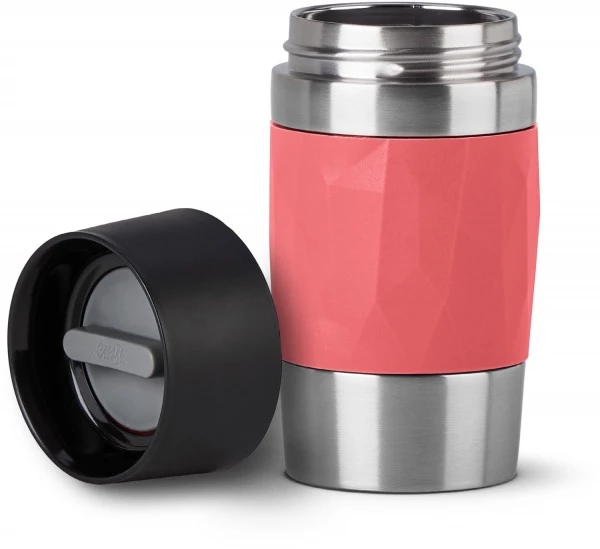 Kochen & Backen Zubehör Emsa TRAVEL Mug Compact 0,3L Isolierbecher Rot 5 Kochen & Backen Zubehör Emsa TRAVEL Mug Compact 0,3L Isolierbecher Rot – Bild 3