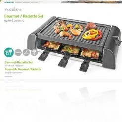 Raclette Grills Nedis FCRA220FBK6 Raclette Schwarz -Raclette Grills Verkaufsgeschäft dfa7b1da a7f8 4956 b2c8 991a4e9e5f78 600x600
