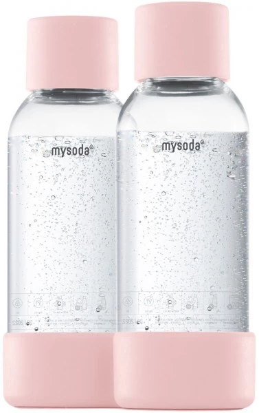 Wasserzubereitung Mysoda Bottle 2 Pack (1L) Wasser Zu-/Aufbereiter-Zubehör Pink 3 Wasserzubereitung Mysoda Bottle 2 Pack (1L) Wasser Zu-/Aufbereiter-Zubehör Pink