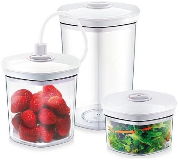 Zubehör Für Küchenkleingeräte Caso Vakuumbehälter Set, 3-teilig Vakuumier-Zubehör 3 Zubehör Für Küchenkleingeräte Caso Vakuumbehälter Set, 3-teilig Vakuumier-Zubehör