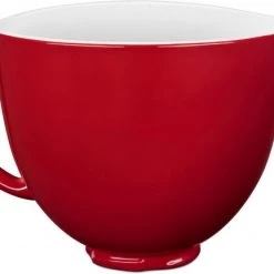 KitchenAid 5KSM2CB5ER Keramikschüssel 4,7L Küchenmaschinen-Zubehör Empire Rot