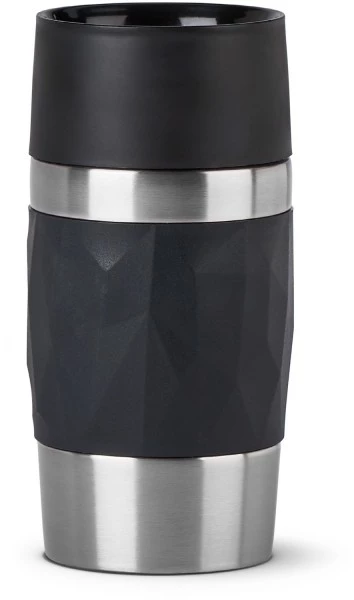 Kochen & Backen Zubehör Emsa TRAVEL Mug Compact 0,3L Isolierbecher Schwarz 3 Kochen & Backen Zubehör Emsa TRAVEL Mug Compact 0,3L Isolierbecher Schwarz