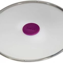 Kochen & Backen Zubehör XavaX Frischhaltedeckel Aus Silikon (28cm Brombeer/transparent