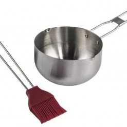 Kochen & Backen Zubehör XavaX Mariniertopf Mit Silikonpinsel