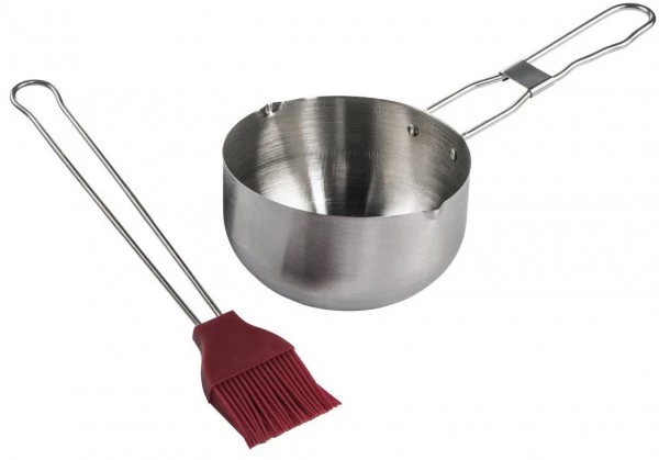 Kochen & Backen Zubehör XavaX Mariniertopf Mit Silikonpinsel 3 Kochen & Backen Zubehör XavaX Mariniertopf Mit Silikonpinsel