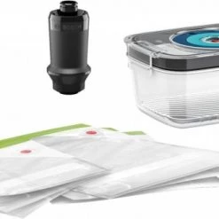 Zubehör Für Küchenkleingeräte Bosch MSZV6FS1 ErgoMixx Vakuum-Frischhalteset Vakuumier-Zubehör