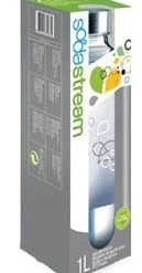 Wasserzubereitung SodaStream PET-Flasche 1 Liter Wasser Zu-/Aufbereiter-Zubehör Edelstahl