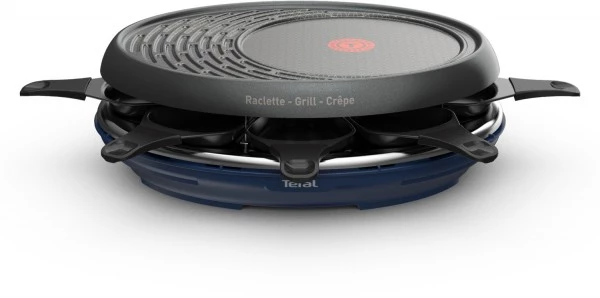 Raclette Grills Tefal RE3104 Raclette 3in1 Raclette Schwarz/blau 4 Raclette Grills Tefal RE3104 Raclette 3in1 Raclette Schwarz/blau – Bild 2